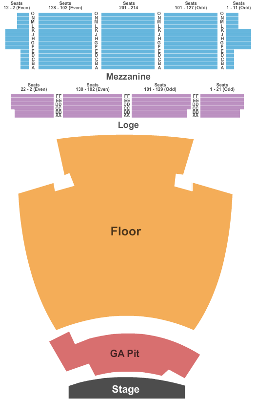 the wiltern seating chart