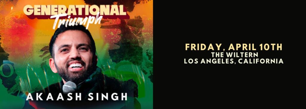 Akaash Singh at The Wiltern