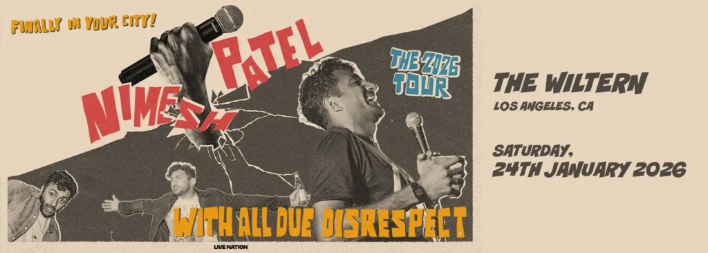 Nimesh Patel at The Wiltern