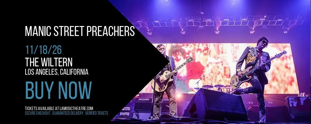 Manic Street Preachers at The Wiltern
