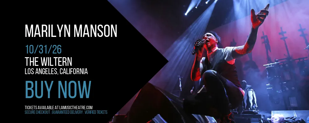 Marilyn Manson at The Wiltern